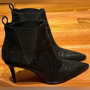 Zara hi heel boots